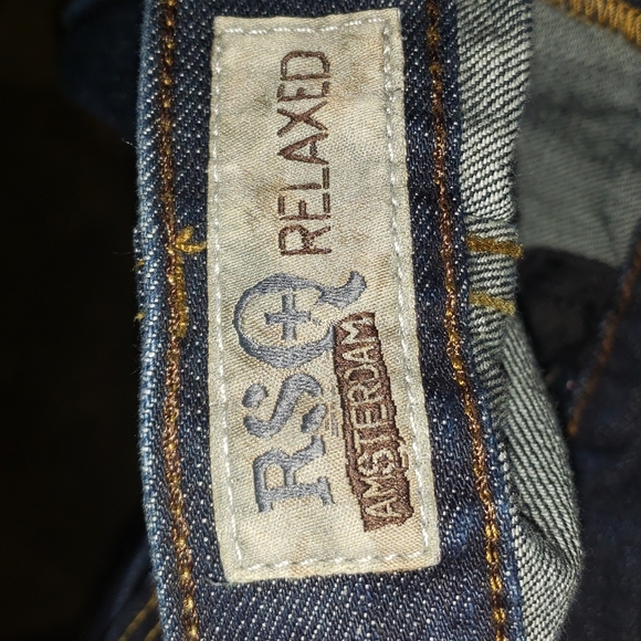 RSQ AMSTEROAM Relaxed 34x30 Men Jeans - Picture 7 of 9
